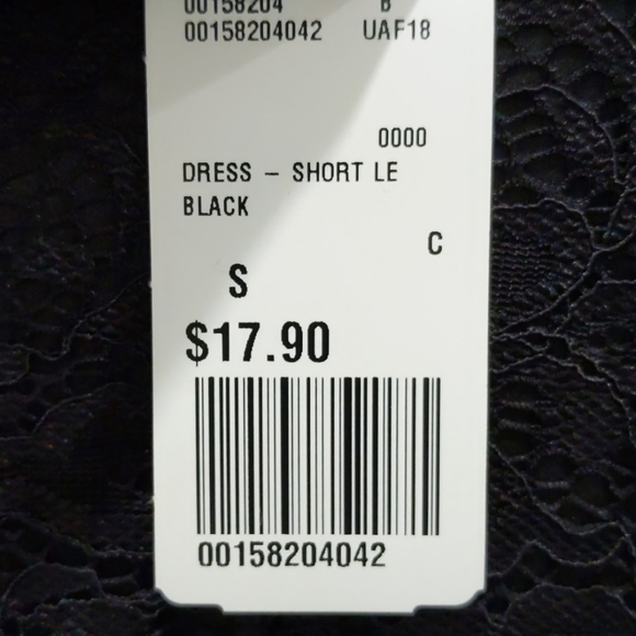 Forever 21 Lace Black Dress New w/ Tags - Picture 7 of 7